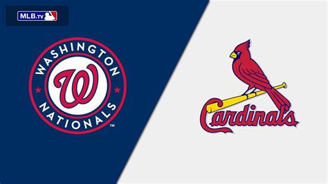 St. Louis Cardinals at Washington Nationals Game Story, Scores .